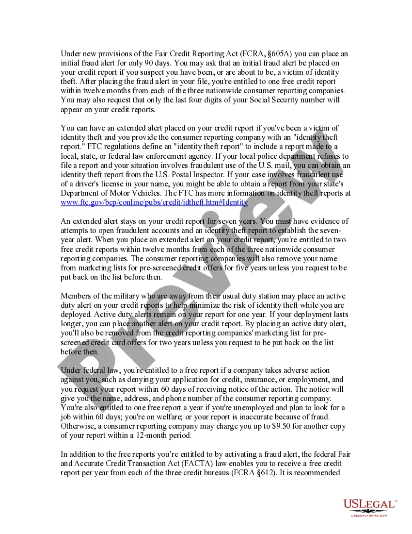 Get Guide for Identity Theft Victims Who Know Their Imposter Preview Guide for Identity Theft Victims Who Know Their Imposter