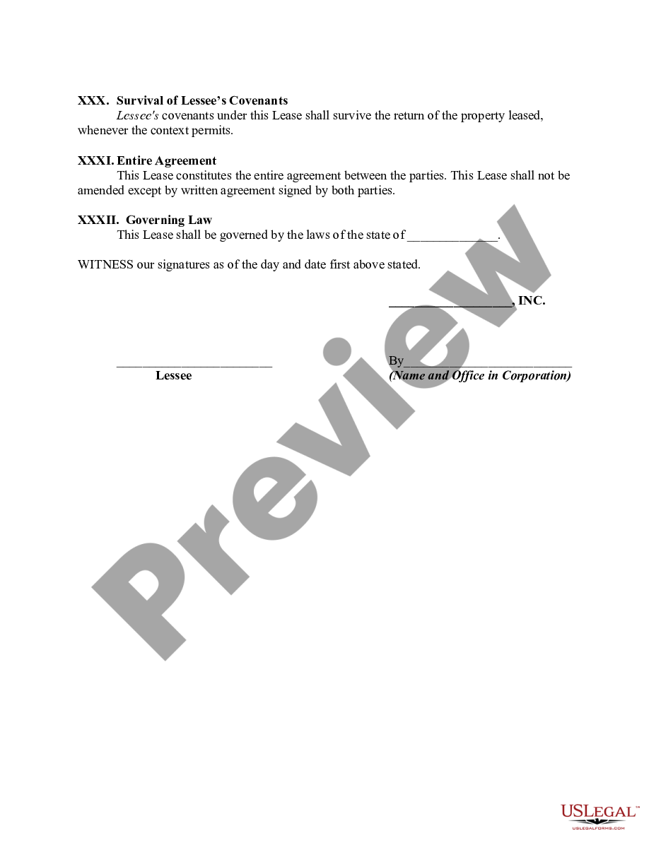 page 6 Personal Property Lease preview