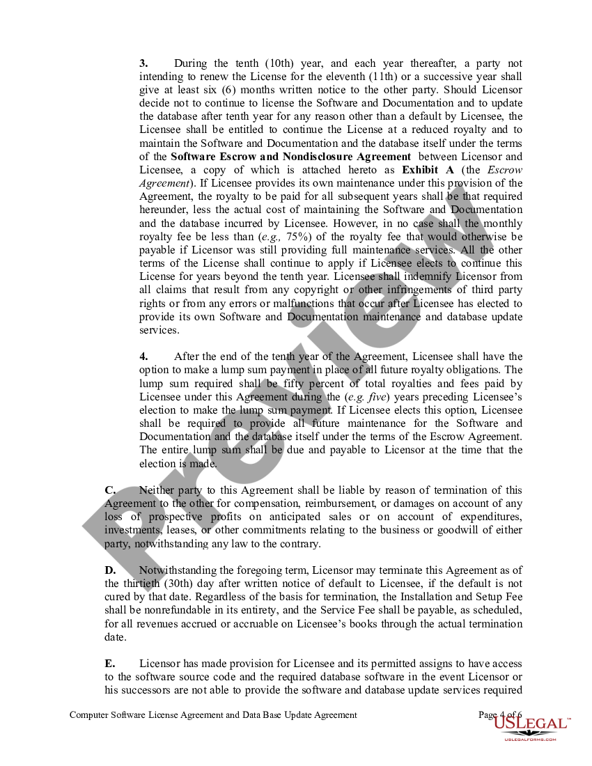 License Agreement Data For The Fsc Certification Scheme US Legal Forms