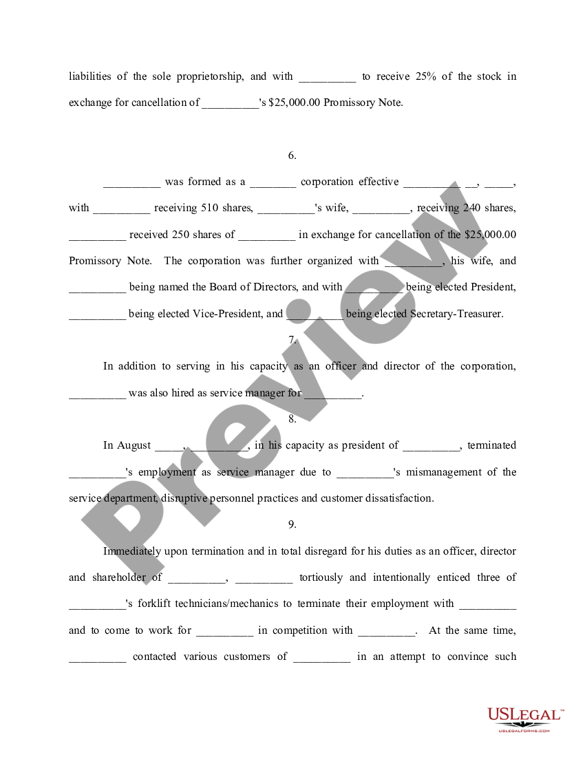 complaint-for-breach-of-fiduciary-duty-sample-form-us-legal-forms