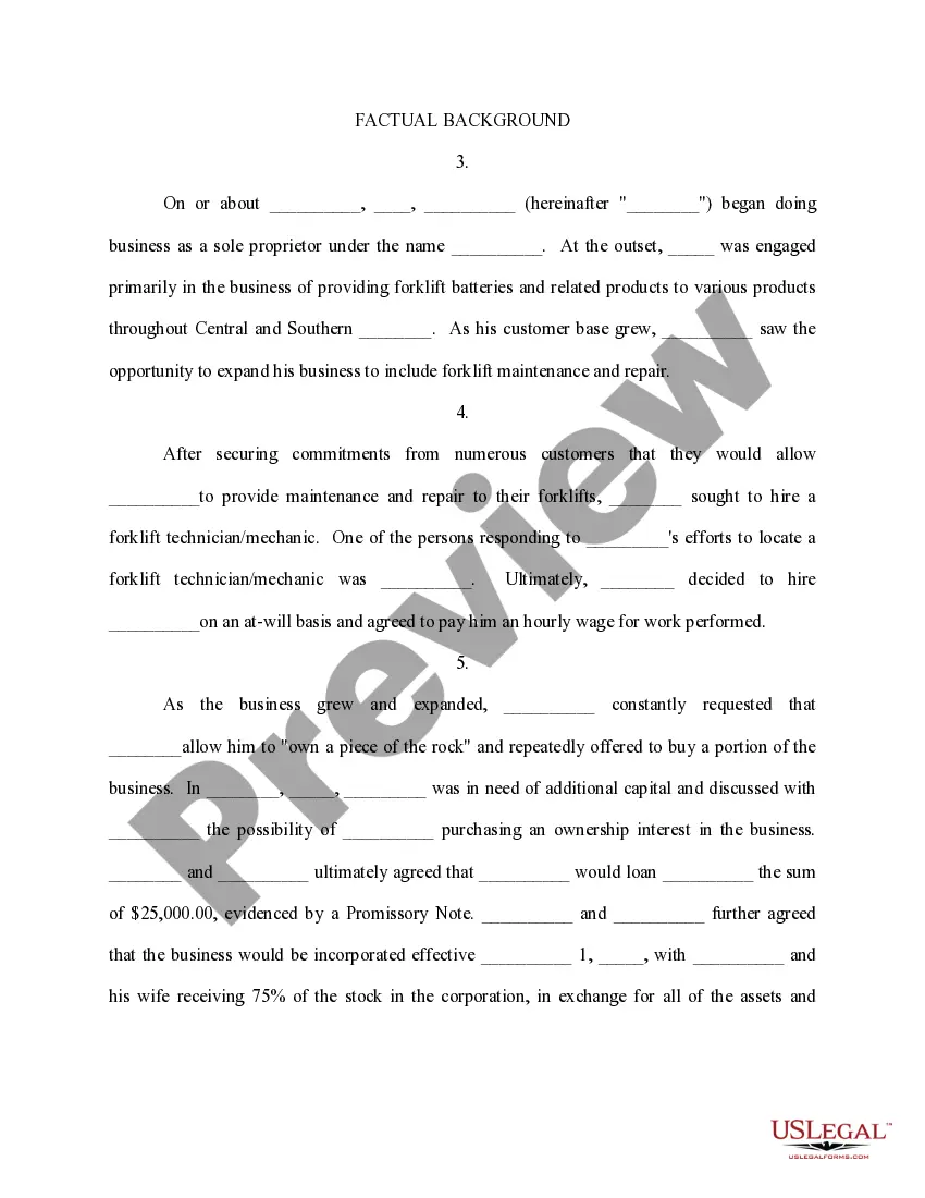 Get Complaint for Breach of Fiduciary Duty - Trust Preview Complaint for Breach of Fiduciary Duty - Trust