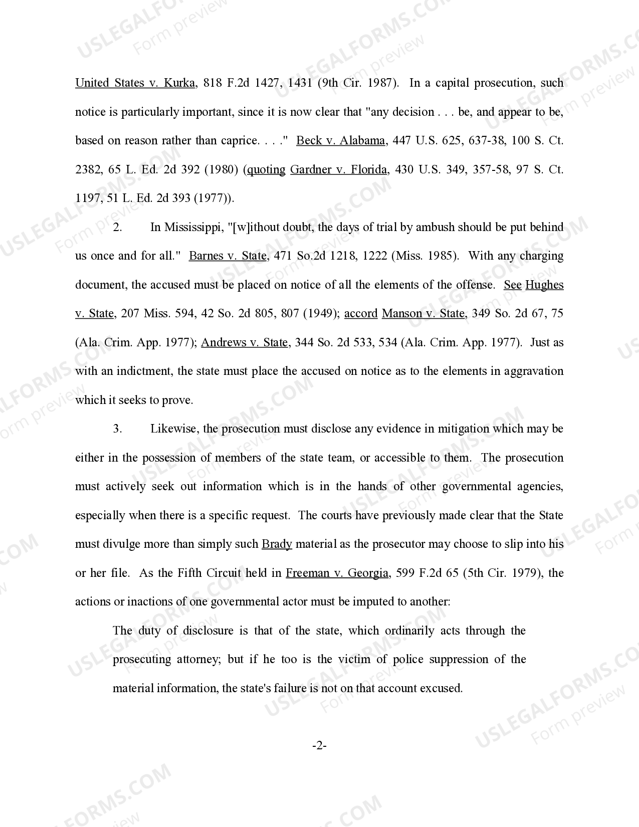 Demand For Notice Of Aggravating And For Disclosure Of Evidence 