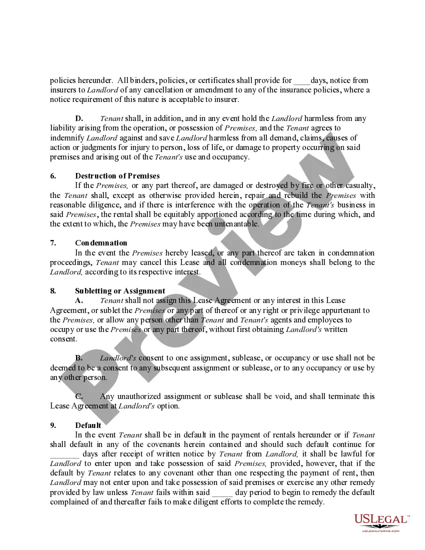 Get Triple Net Commercial Lease Agreement - Real Estate Rental Preview Triple Net Commercial Lease Agreement - Real Estate Rental
