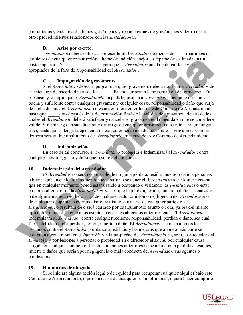 Preview Arrendamiento de Terreno Comercial con Arrendatario para Construir Mejoras - Alquiler de Bienes Raíces