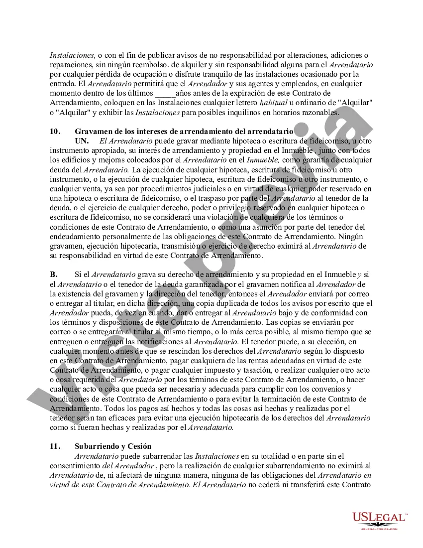 Preview Arrendamiento de Terreno Comercial con Arrendatario para Construir Mejoras - Alquiler de Bienes Raíces