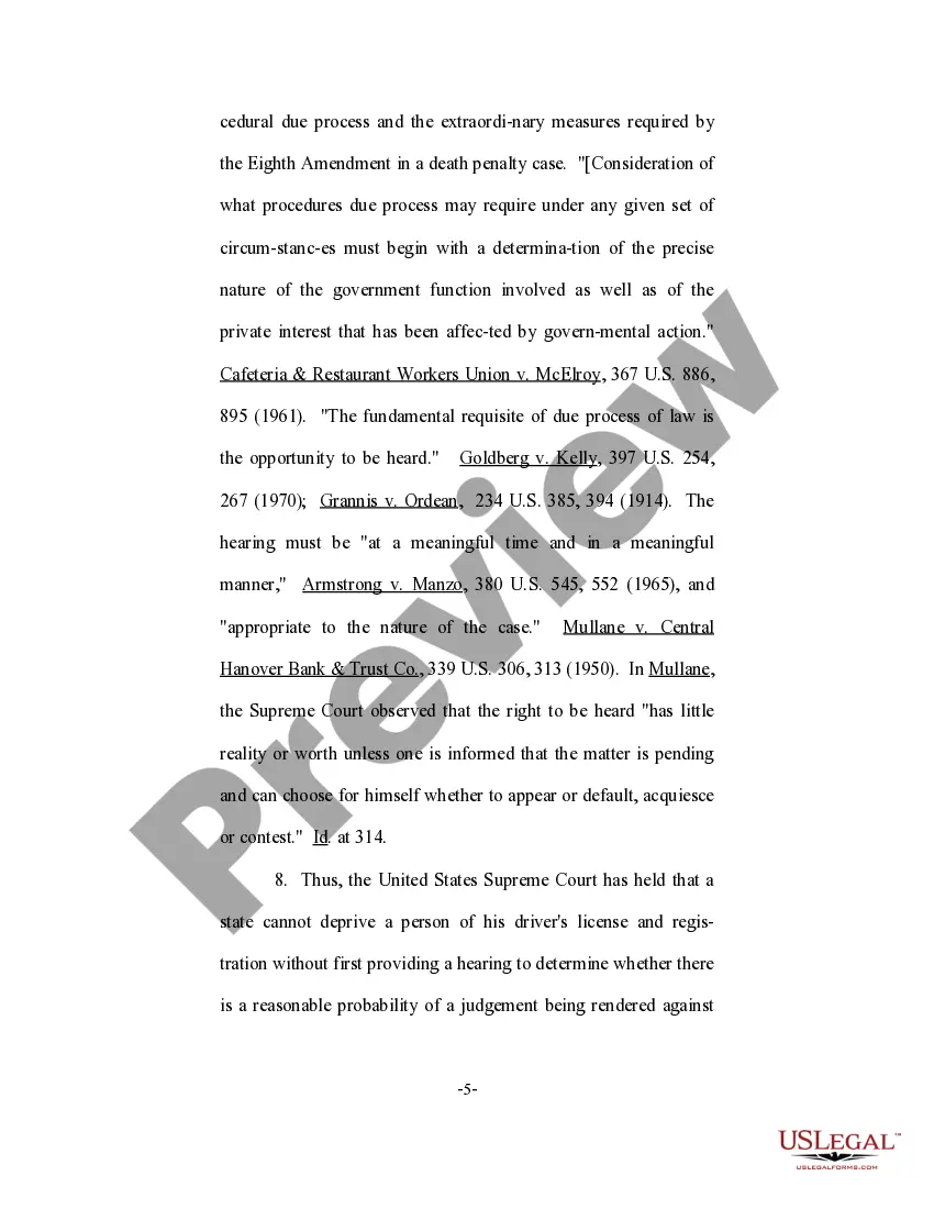 Preview Motion to Prohibit Electronic and Photographic Coverage