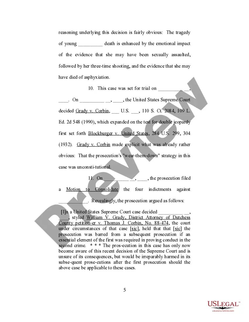Get Rule 5a Petition for Permission to Appeal Order Denying Motion to Bar Reprosecution Under Double Jeopardy Clause Preview Rule 5a Petition for Permission to Appeal Order Denying Motion to Bar Reprosecution Under Double Jeopardy Clause