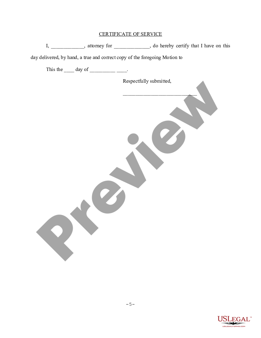 page 4 Motion for an Order Requiring that Juror Questionnaires be Sent With the Juror Summons to Each Prospective Juror preview