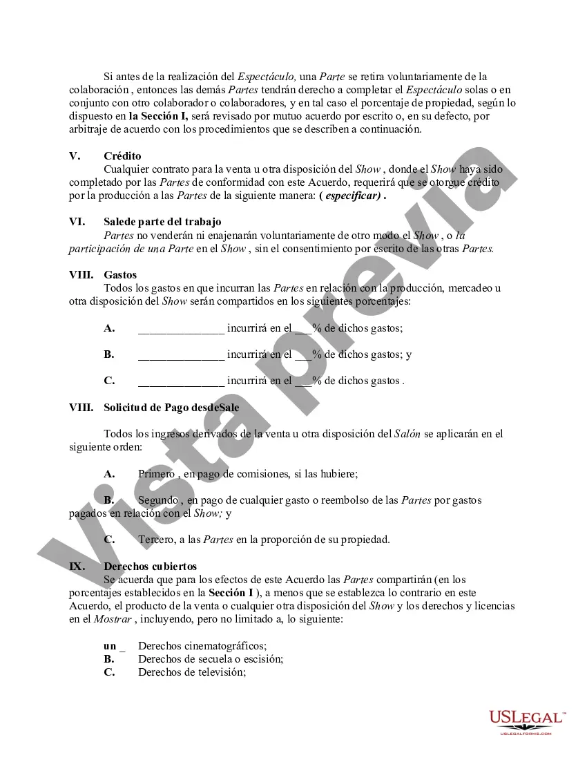 Preview Acuerdo para coproducir un programa de radio sindicado