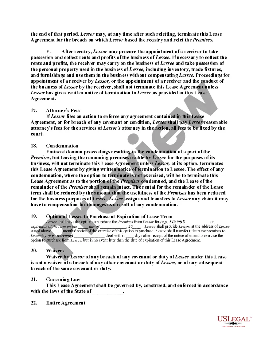 Get Lease to Own for Commercial Property Preview Lease to Own for Commercial Property