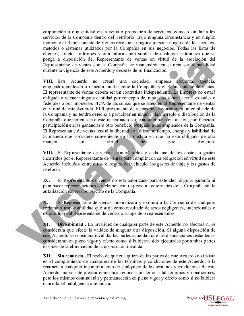 Preview Acuerdo con Representante de Ventas y Marketing