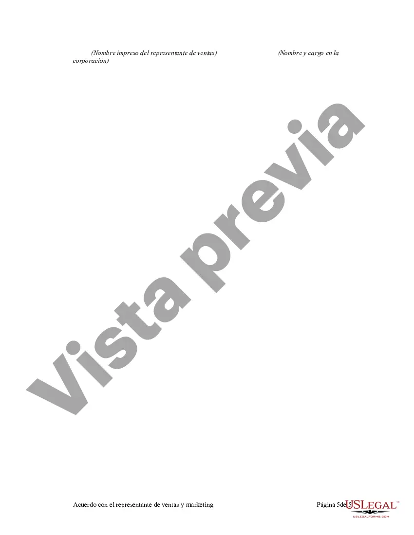 Preview Acuerdo con Representante de Ventas y Marketing