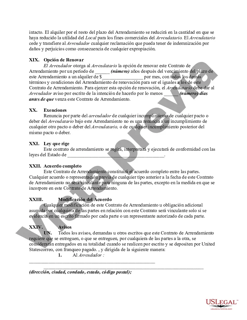 Preview Arriendo de Restaurante