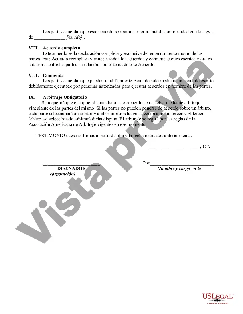 Preview Contrato de Servicios con Diseñador Gráfico