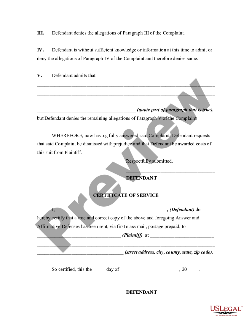 lawsuit complaint form