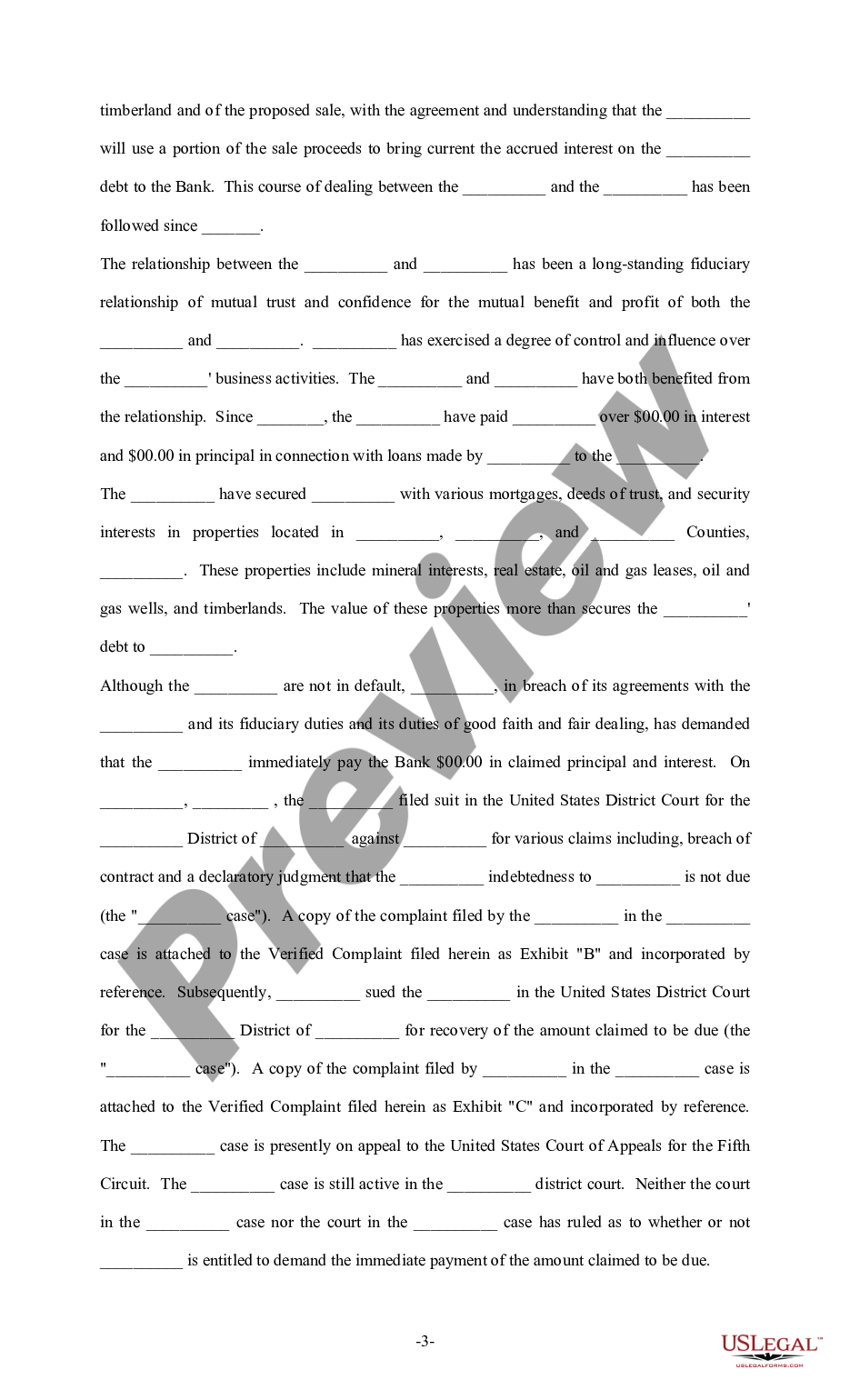 page 2 Sample Brief - Injunction preview