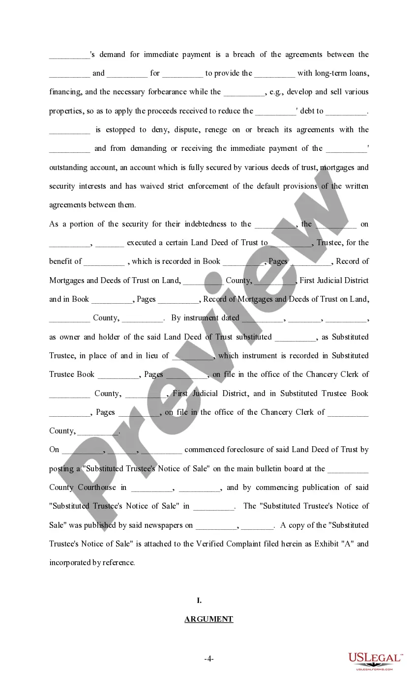 Get Sample Brief - Injunction Preview Sample Brief - Injunction