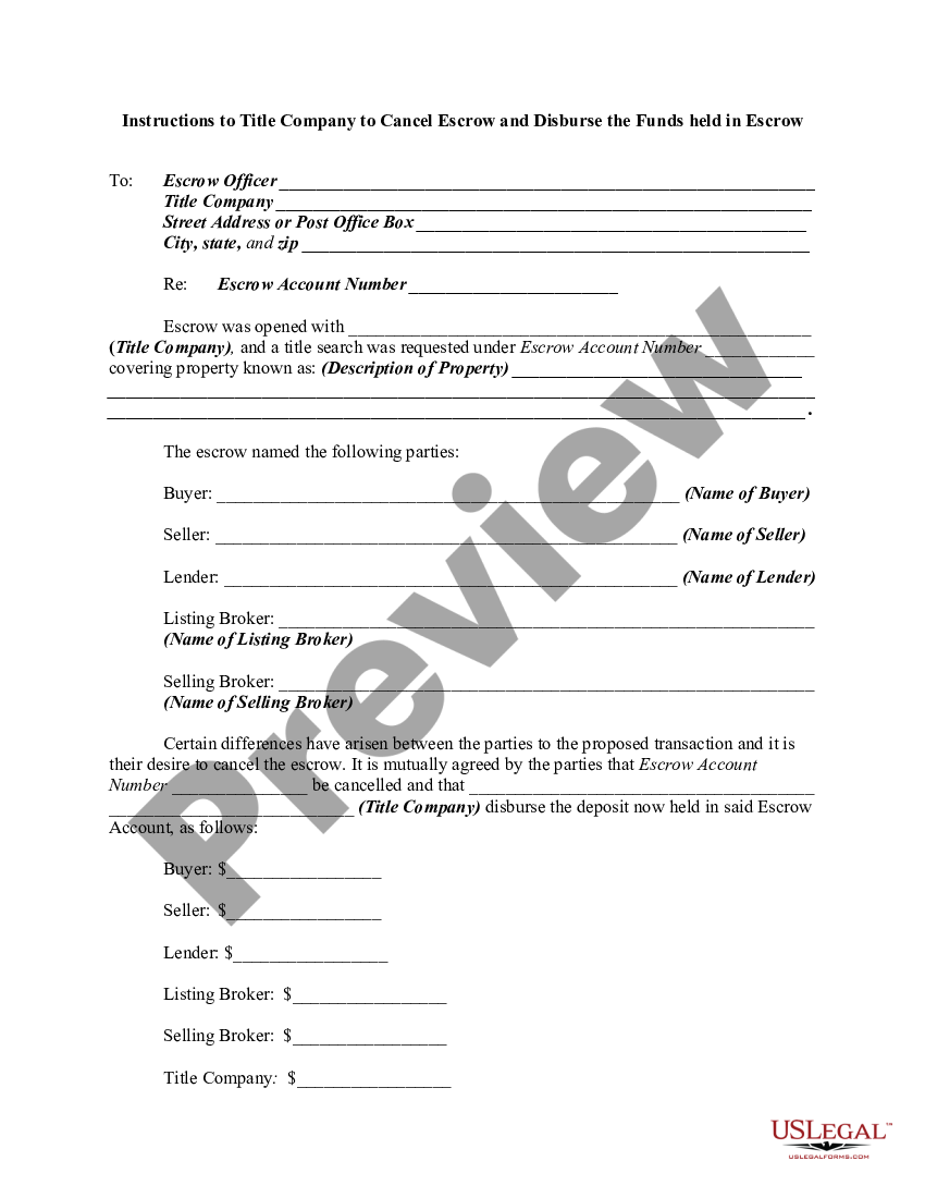 maryland-instructions-to-title-company-to-cancel-escrow-and-disburse