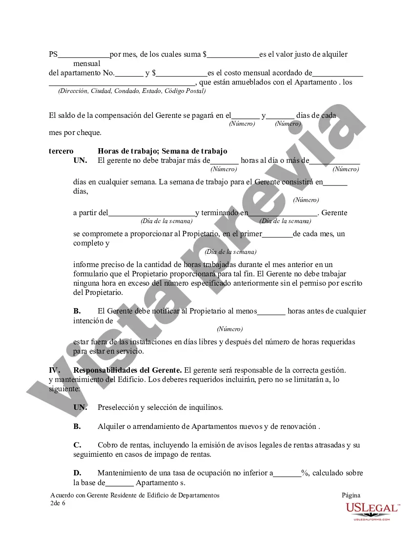 Preview Acuerdo con Gerente Residente de Edificio de Departamentos