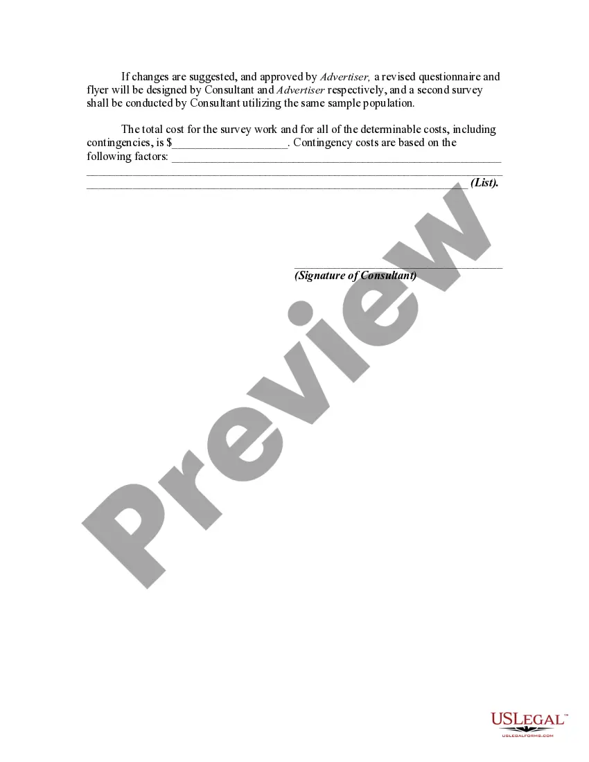 Get Proposed Sales Survey to Determine Effectiveness of Planned Advertising Campaign for New Product Preview Proposed Sales Survey to Determine Effectiveness of Planned Advertising Campaign for New Product