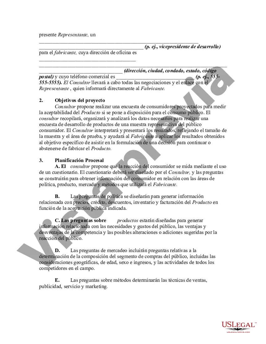 Preview Acuerdo para realizar investigaciones de desarrollo de productos para un fabricante