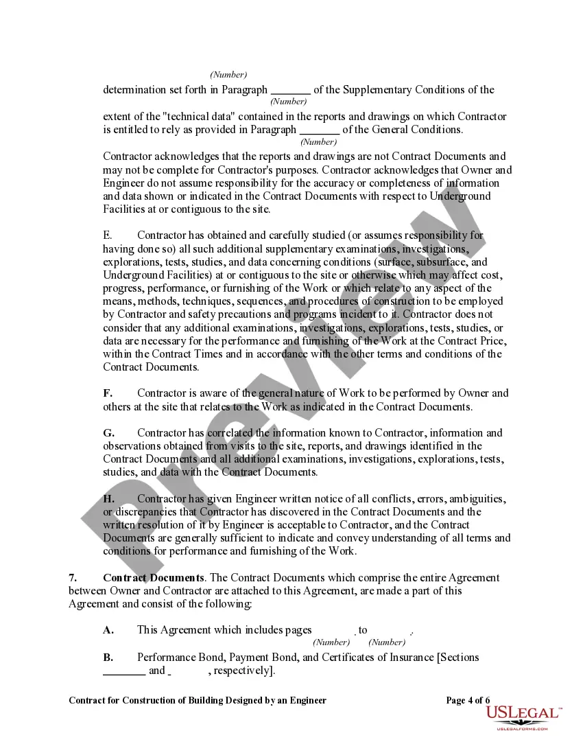Get Contract for Construction of Building Designed by an Engineer Preview Contract for Construction of Building Designed by an Engineer