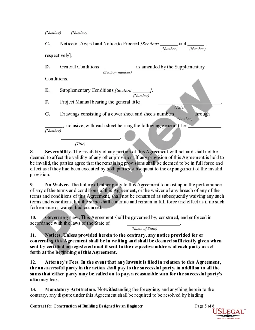 Get Contract for Construction of Building Designed by an Engineer Preview Contract for Construction of Building Designed by an Engineer