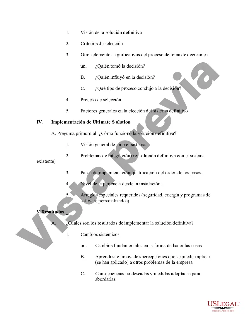 Preview Cuestionario de consultoría del cliente