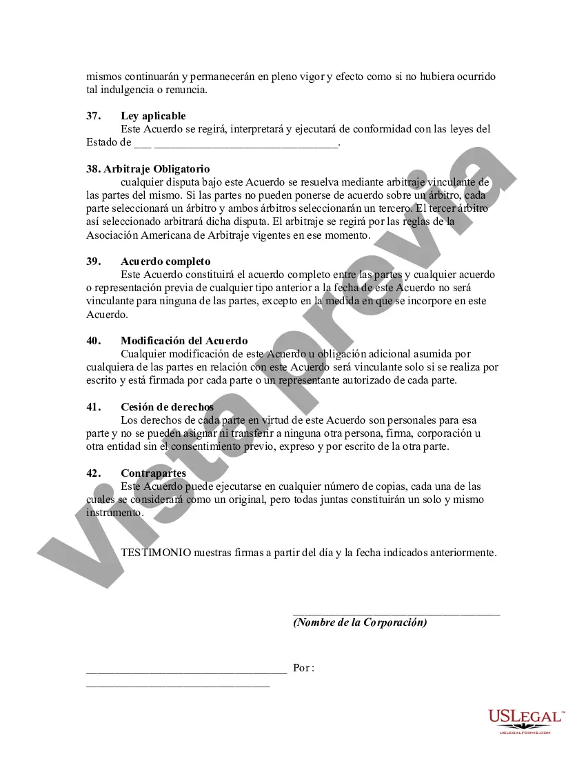 Preview Acuerdo de administración de propiedades con respecto a edificios múltiples