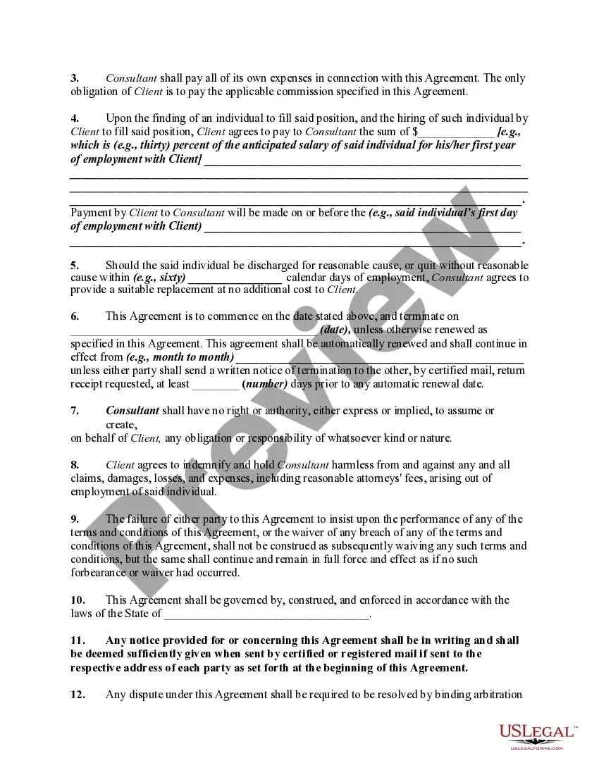Get Agreement to Secure Employee for Information Technology Position Preview Agreement to Secure Employee for Information Technology Position