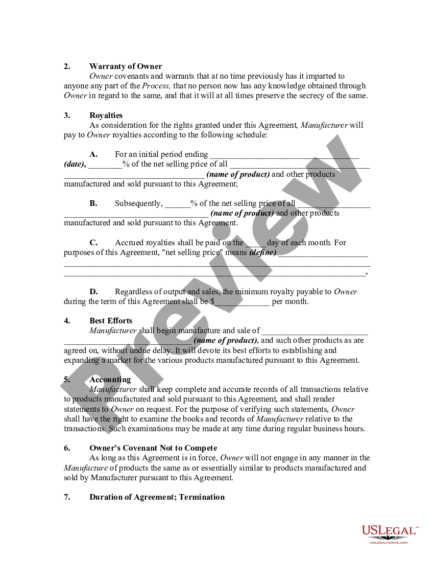 Non - Non Exclusive Agreement | US Legal Forms