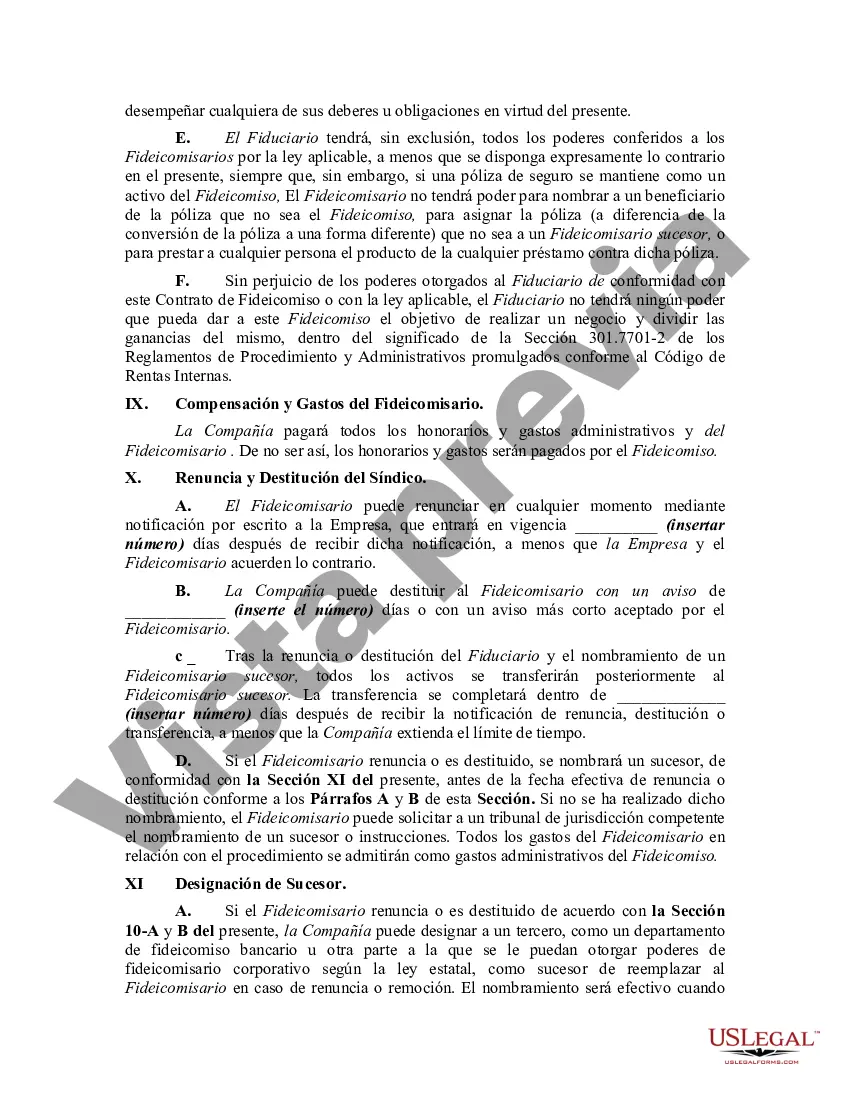 Preview Fideicomiso de compensación diferida no calificada para el beneficio de empleados ejecutivos: un fideicomiso de rabino
