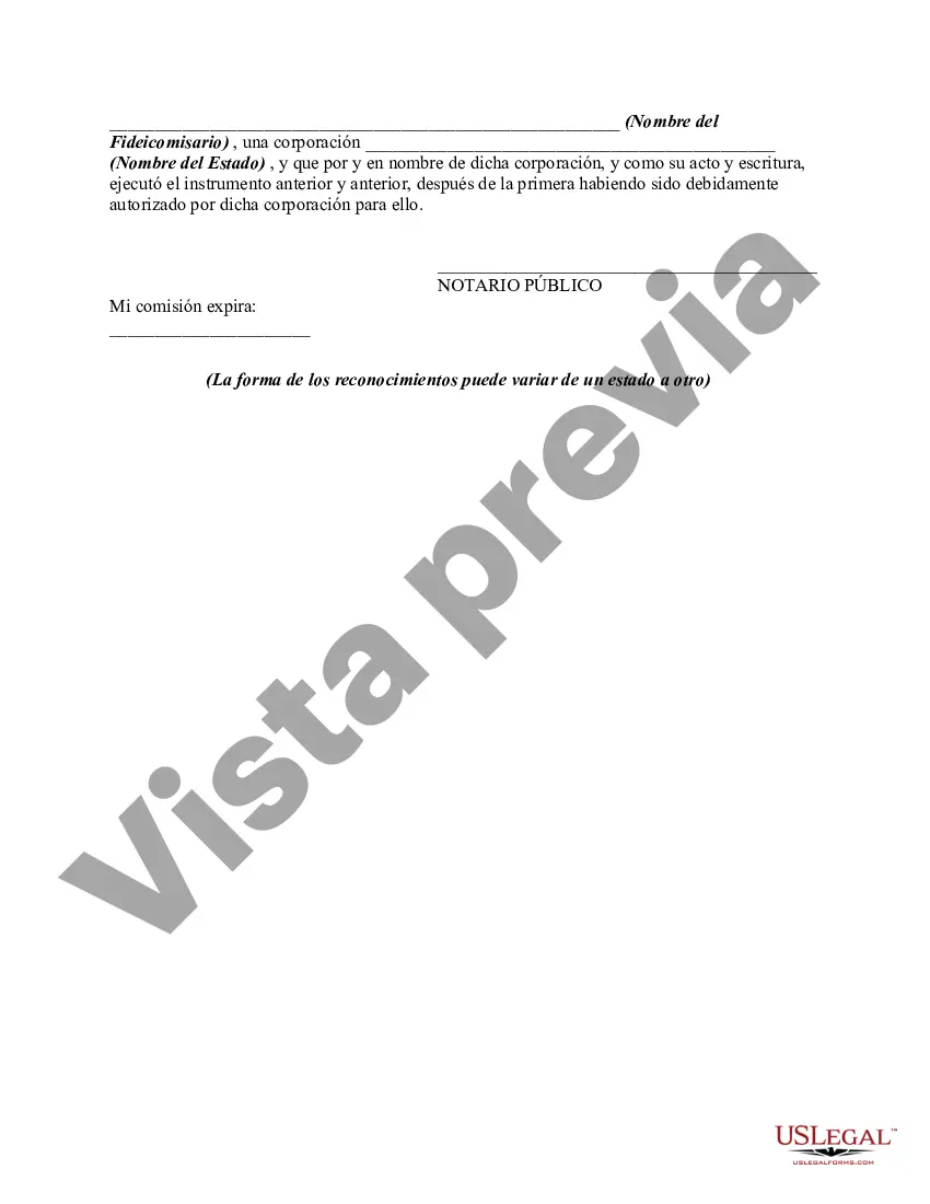 Get Revocación de fideicomiso y acuse de recibo de notificación de revocación por parte del fideicomisario Preview Revocación de fideicomiso y acuse de recibo de notificación de revocación por parte del fideicomisario