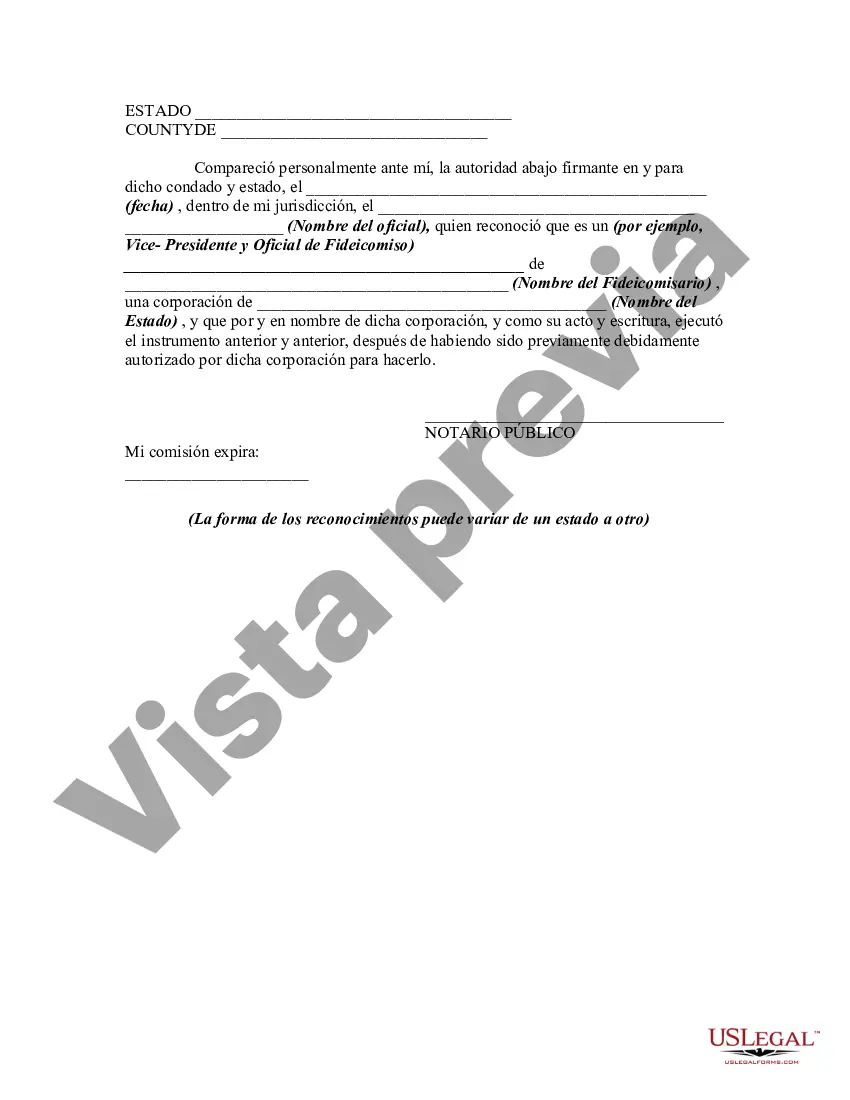 Get Revocación Parcial del Fideicomiso y Acuse de Recibo de Notificación de Revocación Parcial por parte del Fiduciario Preview Revocación Parcial del Fideicomiso y Acuse de Recibo de Notificación de Revocación Parcial por parte del Fiduciario