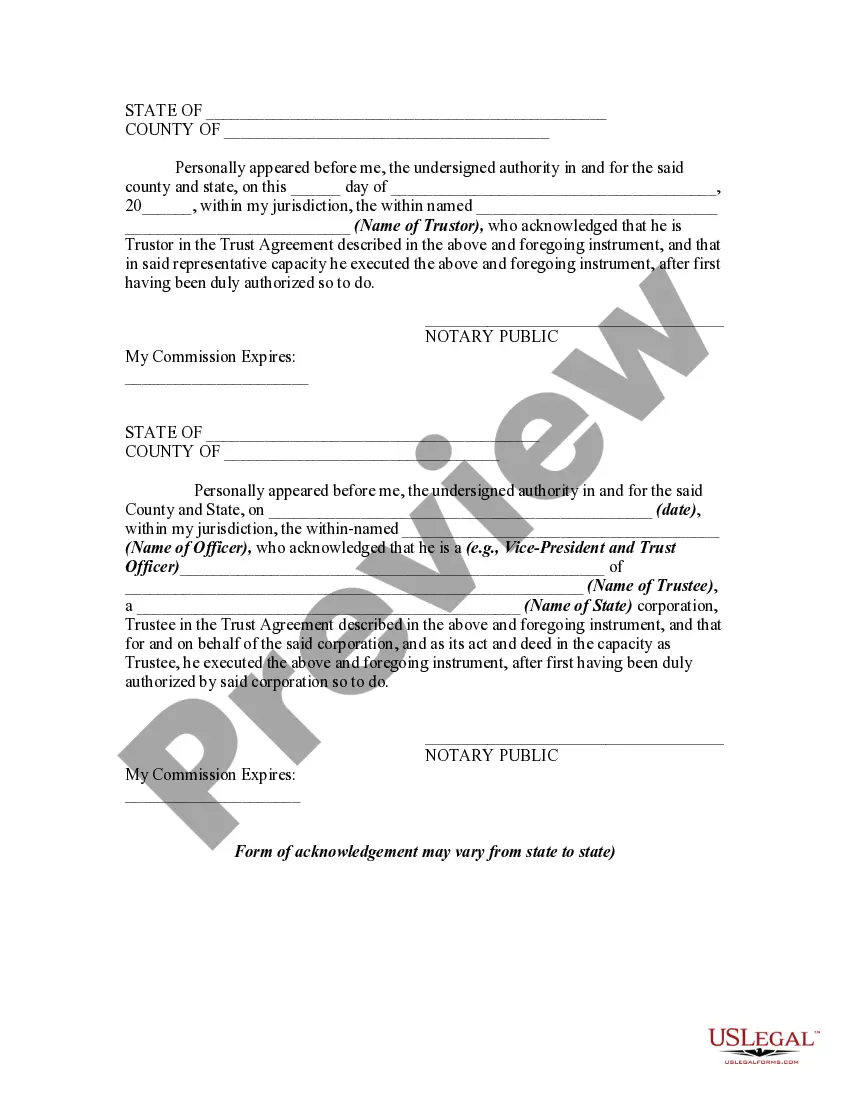 Get Agreement between Trustor and Trustee Terminating Trust after Disclaimer by Beneficiary Preview Agreement between Trustor and Trustee Terminating Trust after Disclaimer by Beneficiary