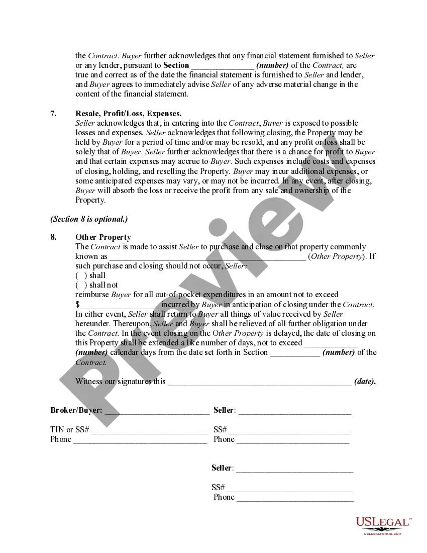 Get Real Estate Broker BuyOut and Price Addendum to Contract to Buy and Sell Real Estate Preview Real Estate Broker BuyOut and Price Addendum to Contract to Buy and Sell Real Estate