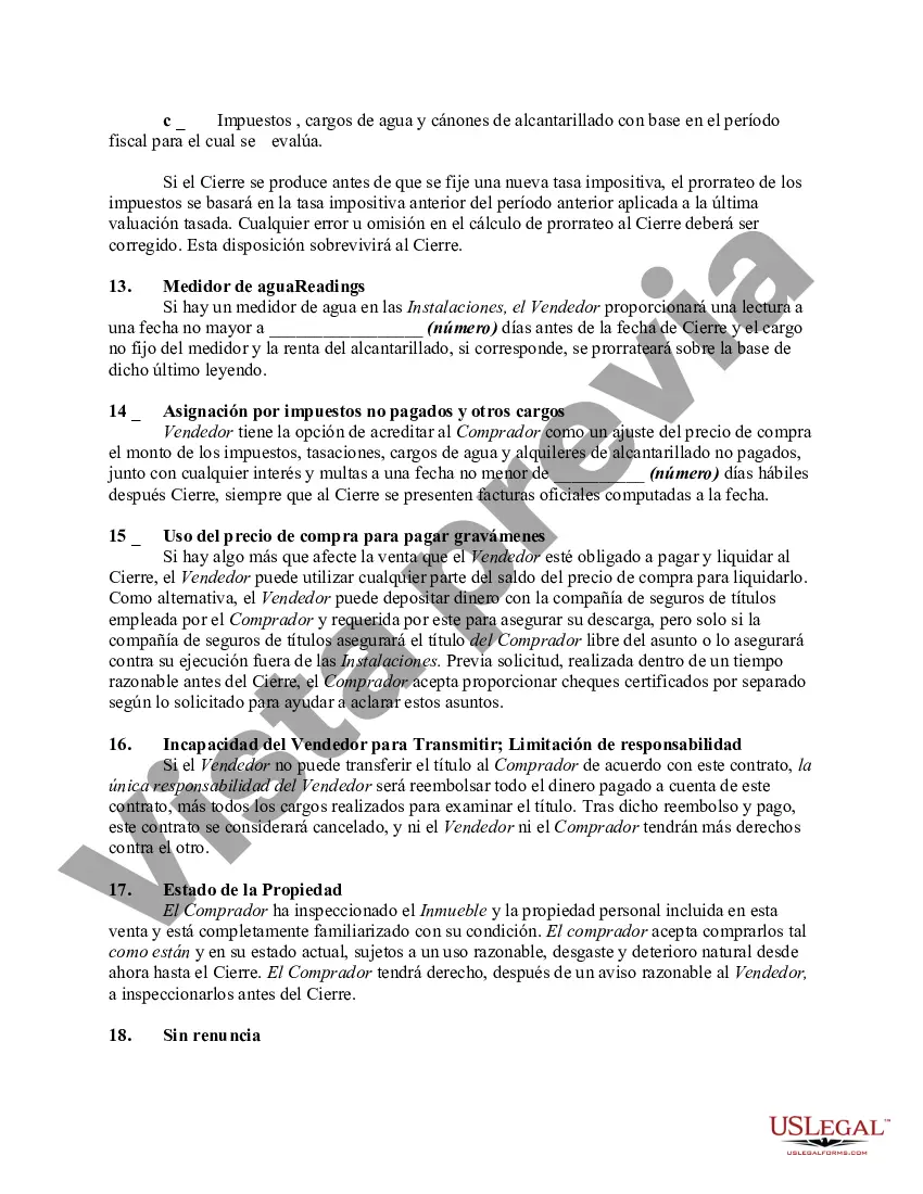 Preview Contrato de Compraventa de Unidad en Condominio