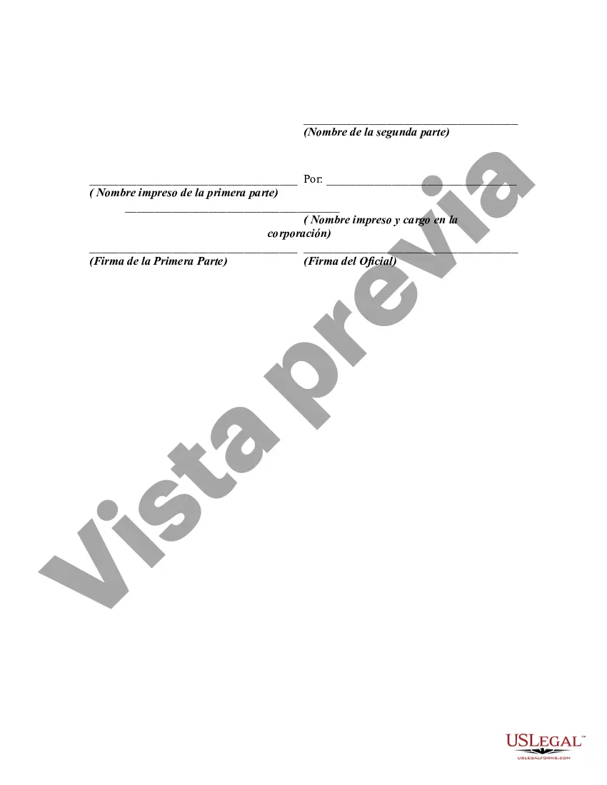 Preview Acuerdo de las partes para rescindir un acuerdo