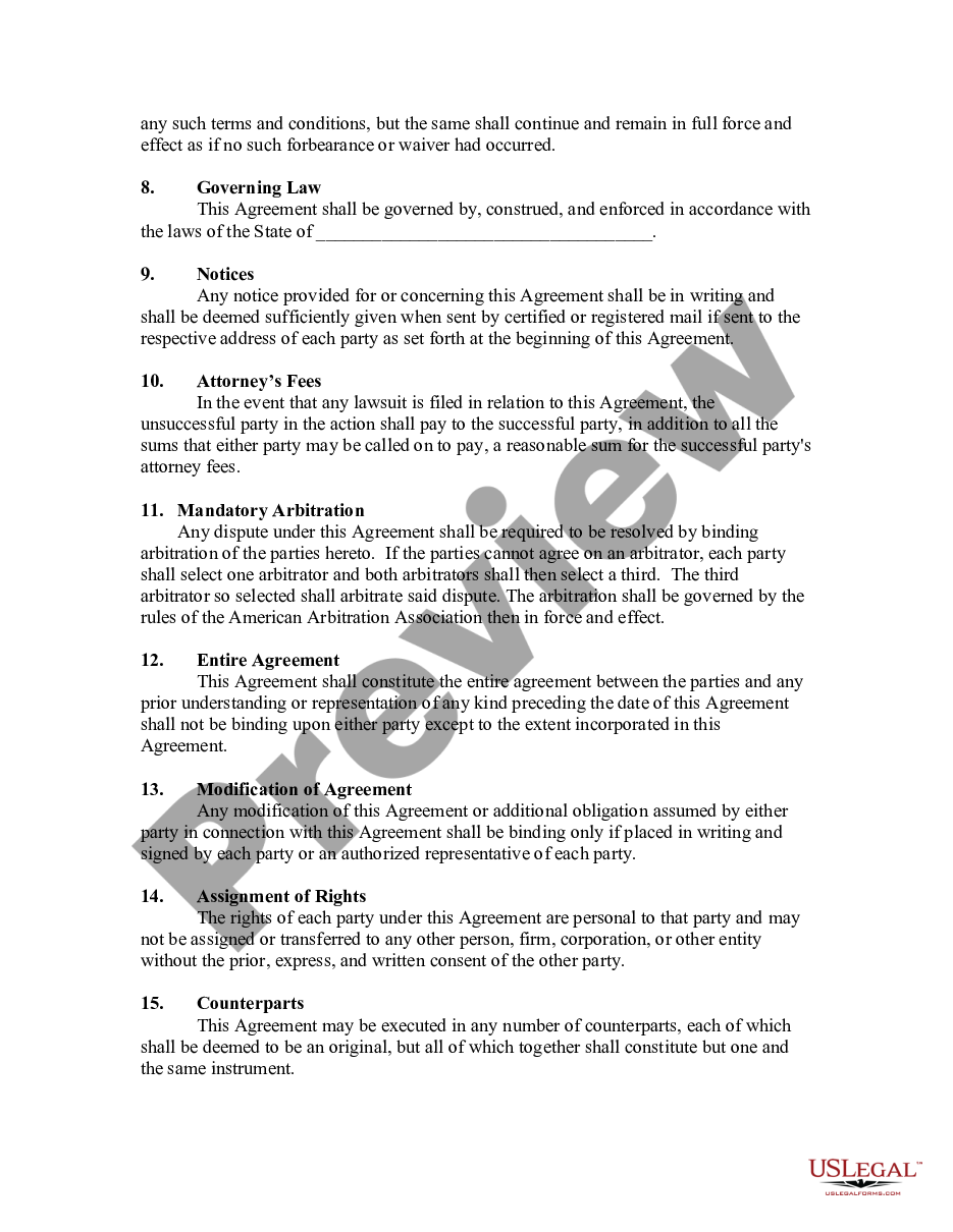 page 2 Office Management Consultant and Marketing Agreement with Medical and Dental Practices preview