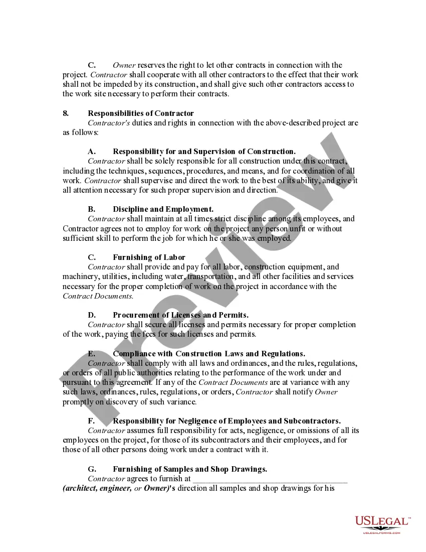 Get Time and Material Building and Construction Contract - Owner to Supply Materials Preview Time and Material Building and Construction Contract - Owner to Supply Materials