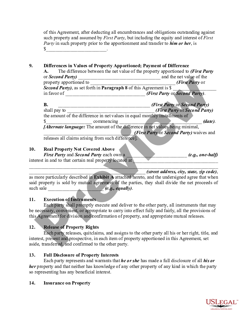 Domestic Or Same Sex Partnership Dissolution And Property Settlement Sex Partnership Us 4351