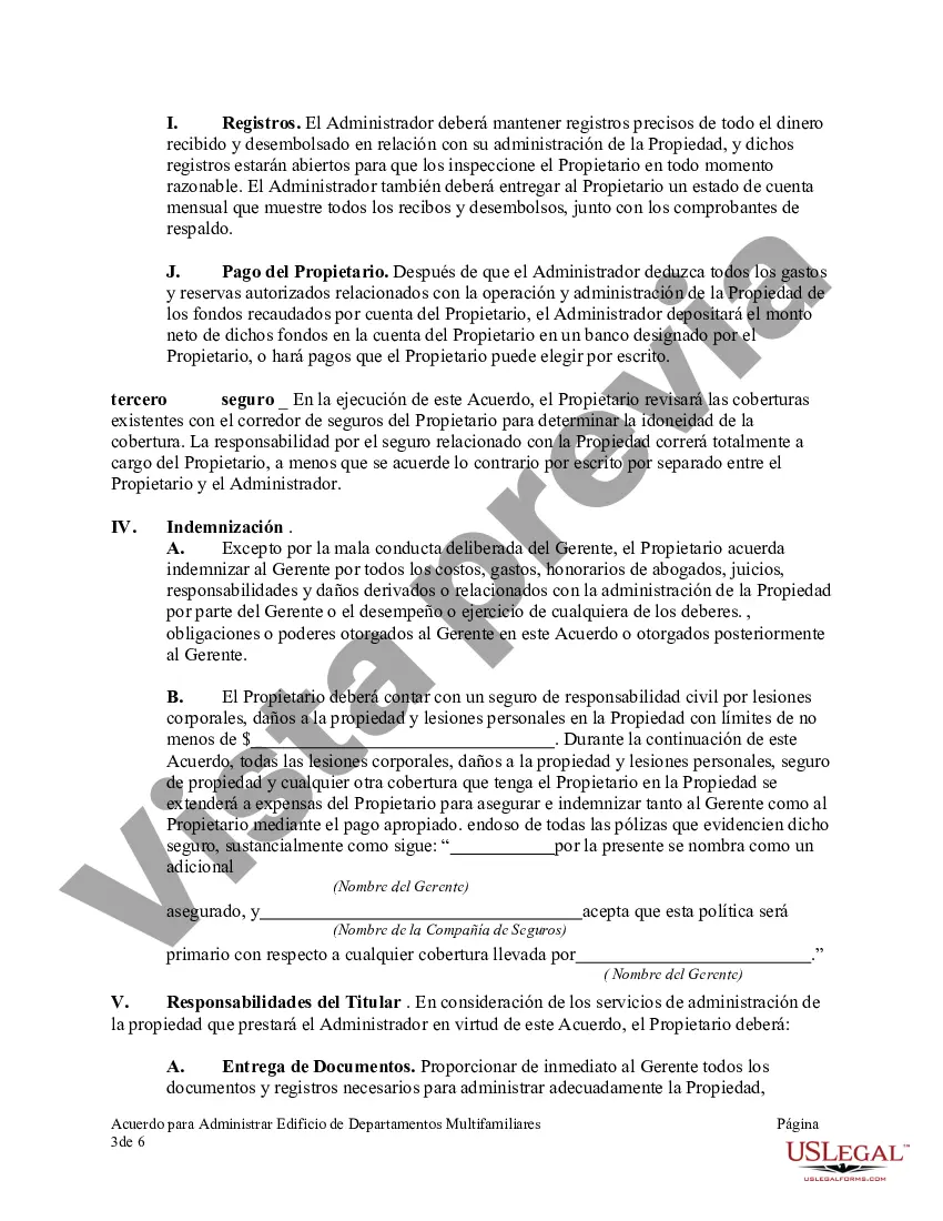 Preview Contrato de Gestión de Edificio de Viviendas Multifamiliares