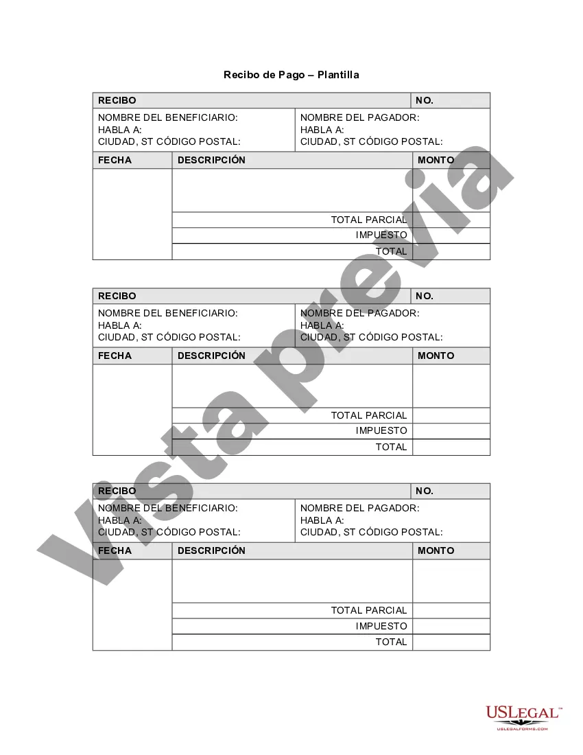 Preview Plantilla de recibo para vender un automóvil