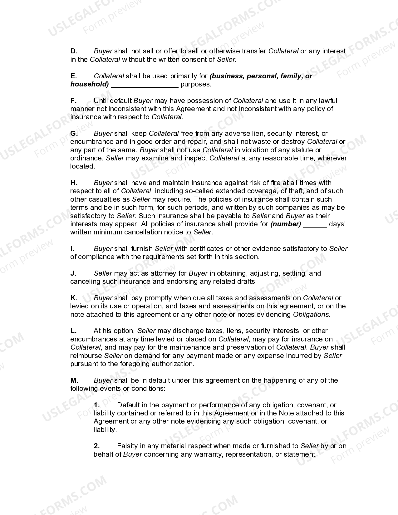 Idaho Owner Financing Contract for Home Owner Financing Home US