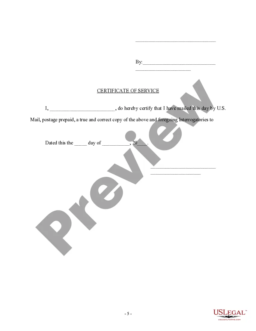 Get Interrogatories Preview Interrogatories
