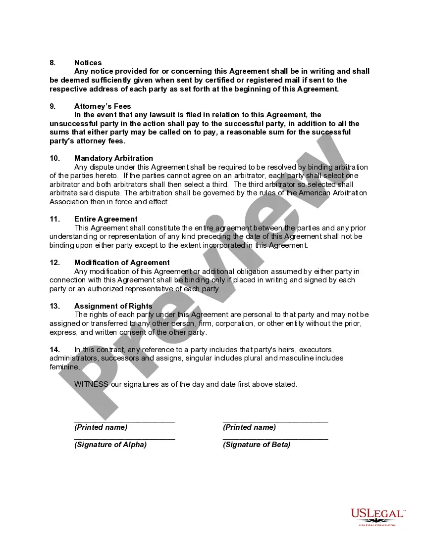 Get Contract or Agreement to Make Exchange or Barter and Assume Debt Preview Contract or Agreement to Make Exchange or Barter and Assume Debt