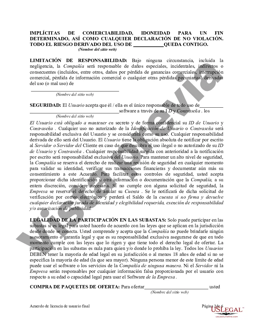 Preview Acuerdo de licencia de usuario final (un contrato electrónico)