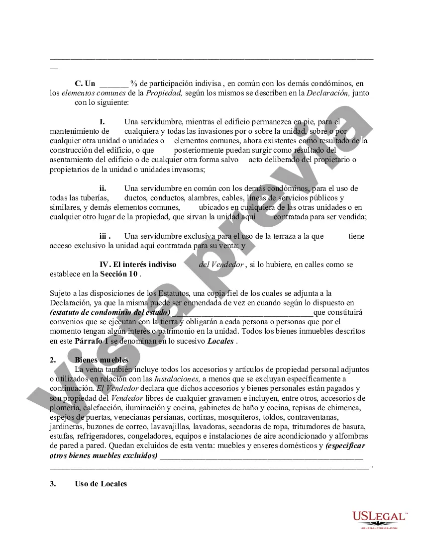 Preview Contrato de Compraventa de Unidad en Condominio en Edificio de Desarrollo de Uso Mixto