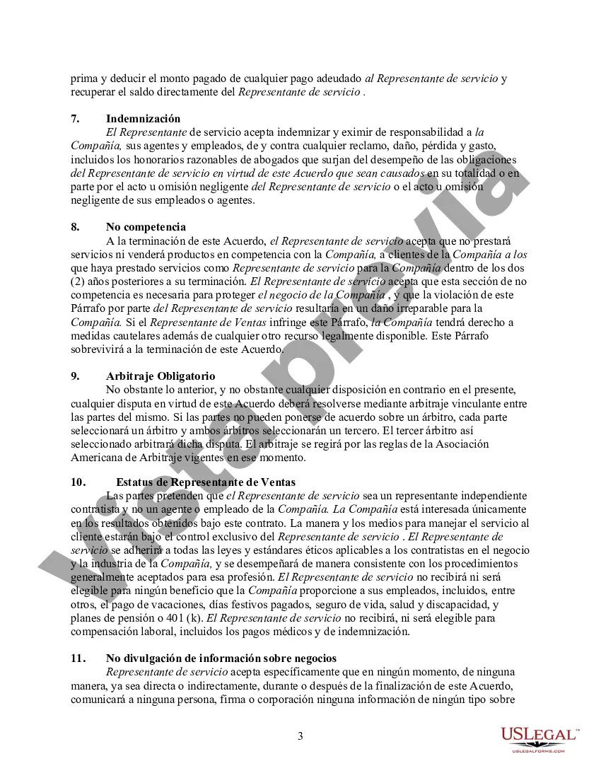 Preview Acuerdo entre Contratista y Subcontratista de Televisión por Cable