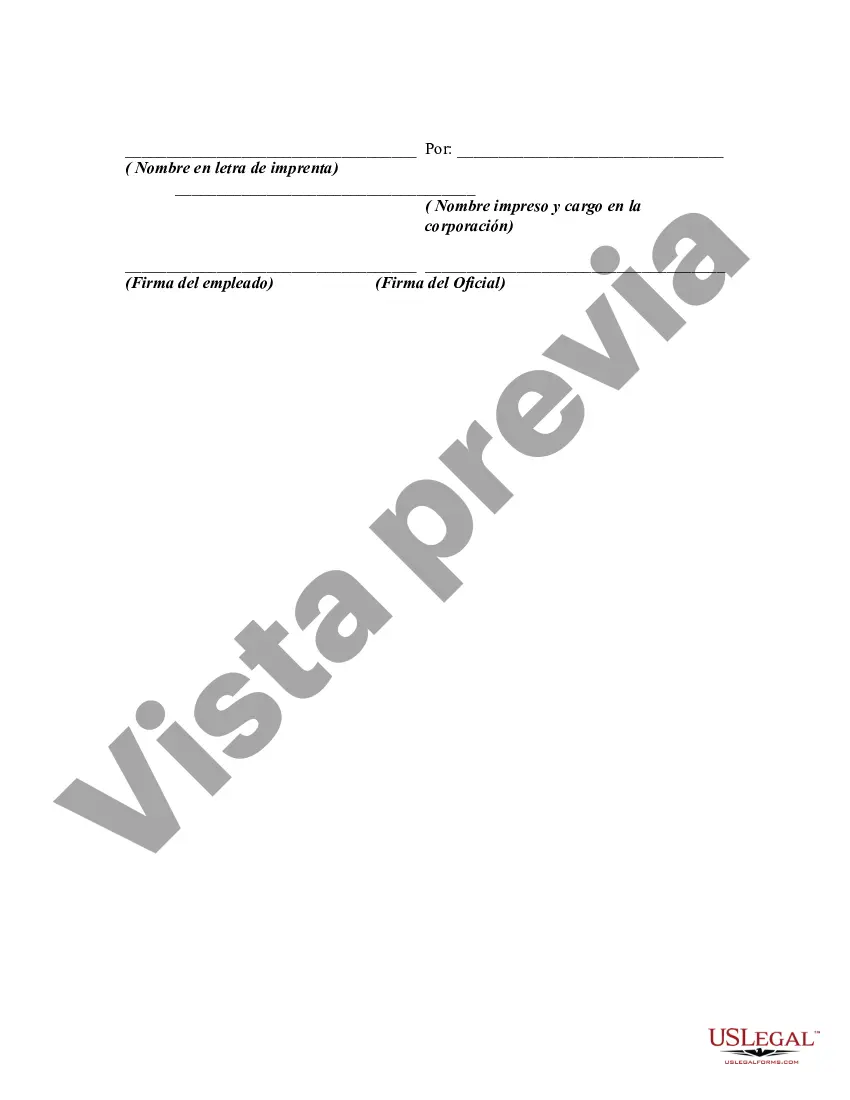 Preview Acuerdo de Empleo con el Director de Guardería o Centro de Cuidado Infantil incluyendo Disposición de No Competencia